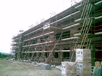 New School Site on April 2008